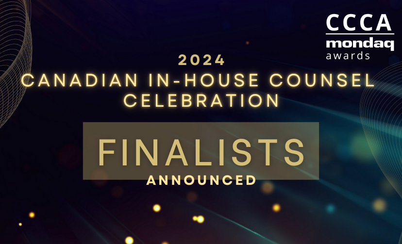 2024 Canadian In-house Counsel Celebration | The Finalists